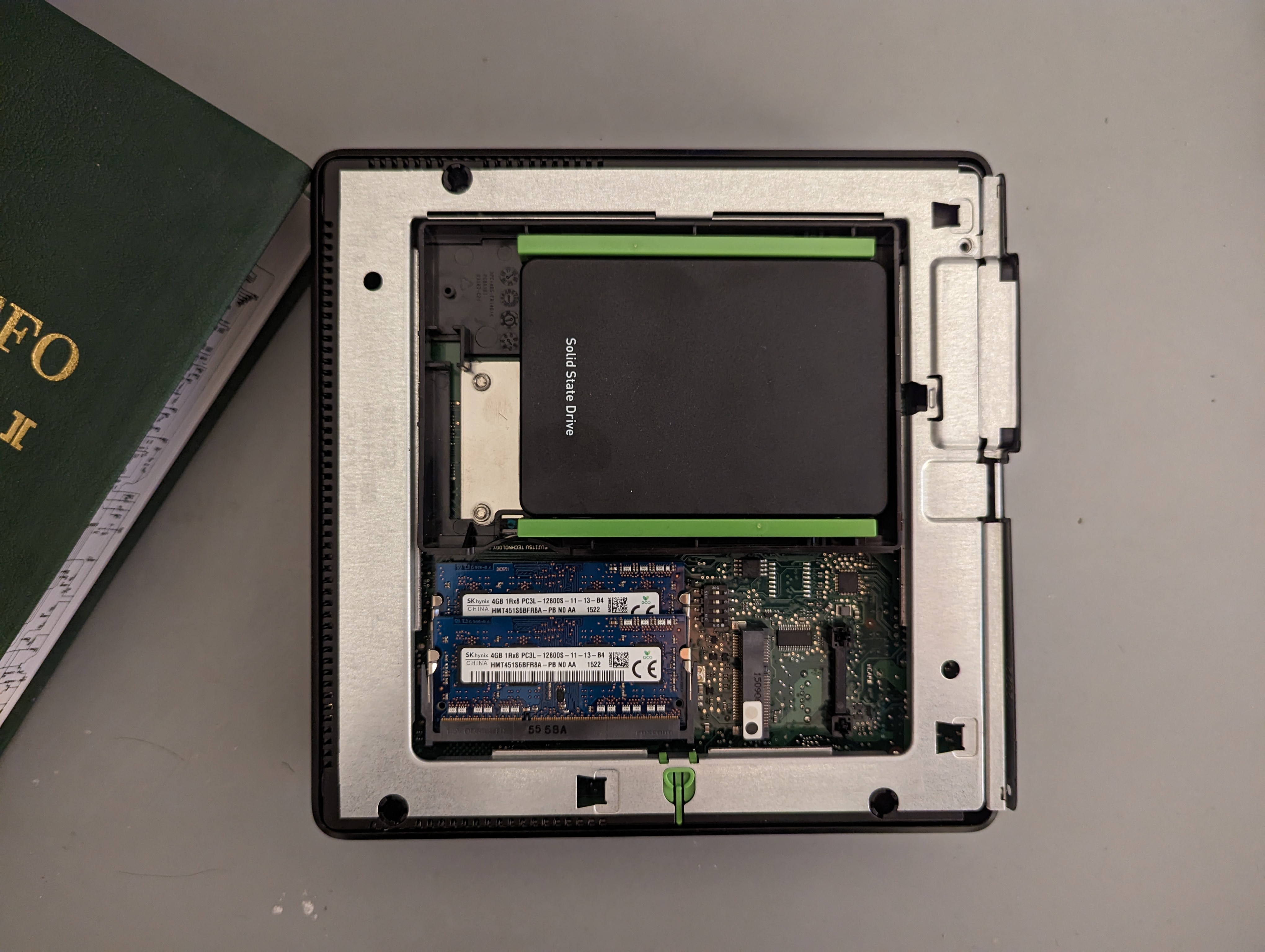 Image of a NUC with its case opened